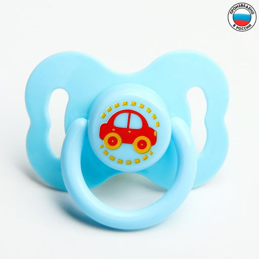 Соска-пустышка латексная классическая Наш малыш, от 0 мес. - Крошка я фото 2
