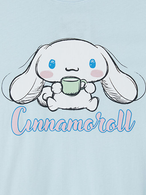 Cinnamoroll Bask?l? K?z ?ocuk ?ortlu Pijama Tak?m?