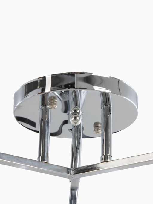 Люстра 12273/3CR, 3×40 Вт, E27, 52×52×23 см