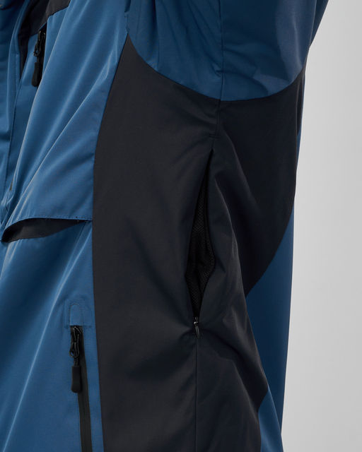 Горнолыжная куртка мужская зимняя синего цвета 7616S - Mtforce фото 9