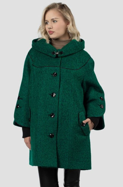 01-11984 Пальто женское демисезонное - El podio фото 11