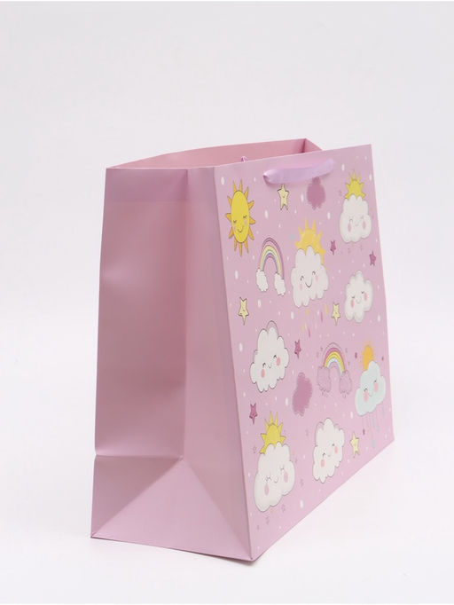 Пакет ламинированный «Милые облака», XL  49 × 40 × 19 см