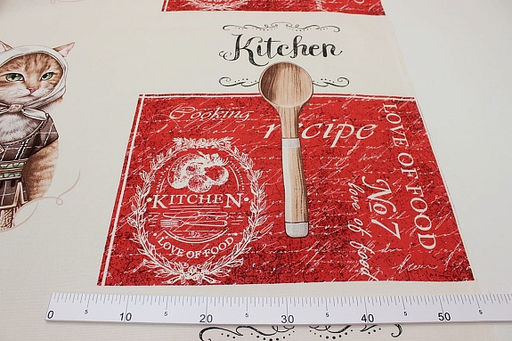 Рогожка Матильда, ш.1.5м, хлопок-100%, 165гр/м.кв, раппорт 63см - Купава фото 3