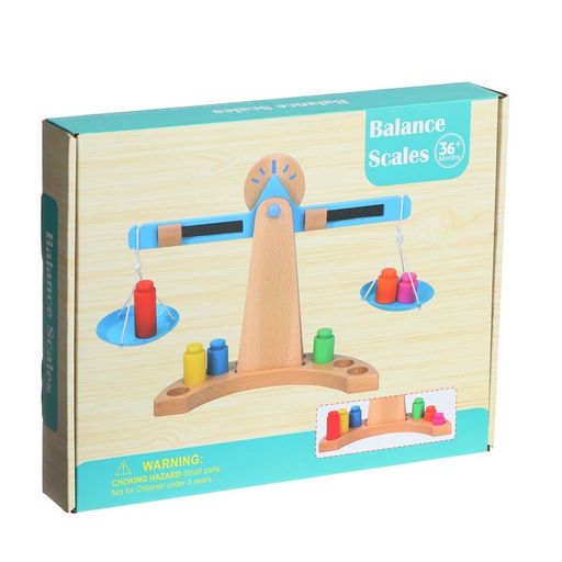 Деревянная игрушка Весы, игровой набор - Лесная мастерская фото 5