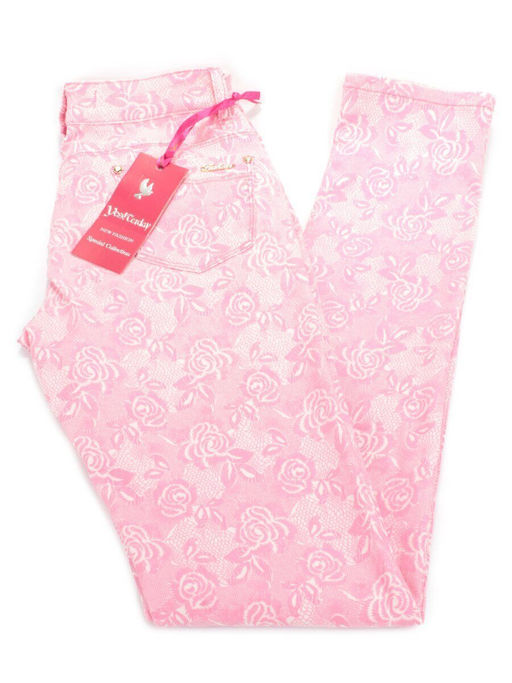 YA112-1 PINK Брюки женские (65% хлопок, 33% полиэстер,2% эластан) - Fashion фото 2