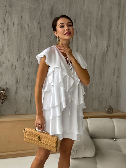 Платье AURA 3313-170 белый