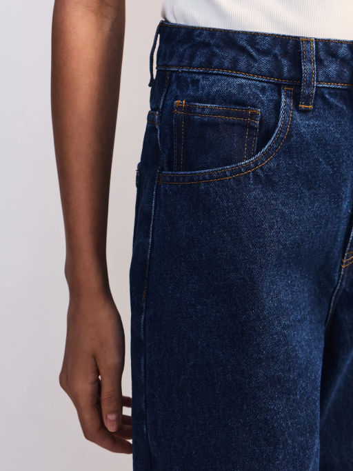 Джинсы бананы с высокой посадкой ZR2605092314-104 / Zarina