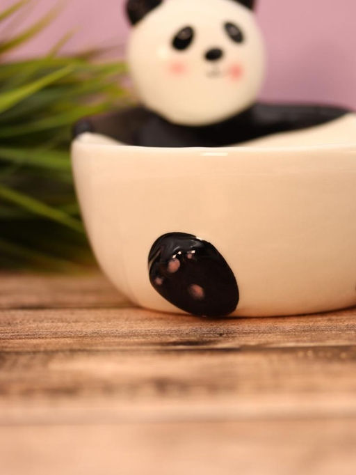 Тарелка глубокая керамическая Panda bowl, 13 х 15 х 15 см
