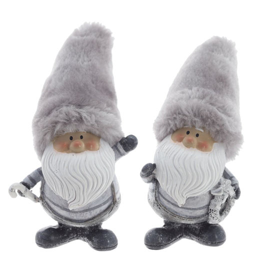 Фигурка декоративная "Дед Мороз", L6 W7 H11 см, 2в.