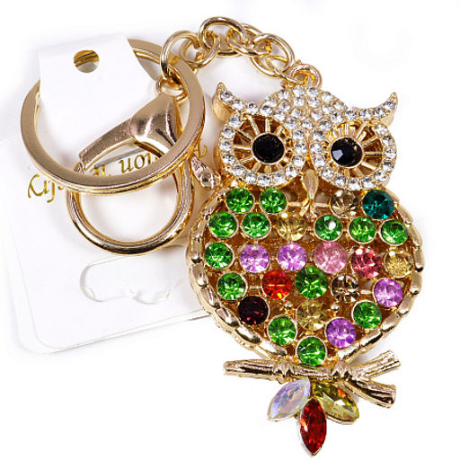 Оберег брелок Сова МИКС символ процветания через мурость 13см - Сандаловый дом фото 2