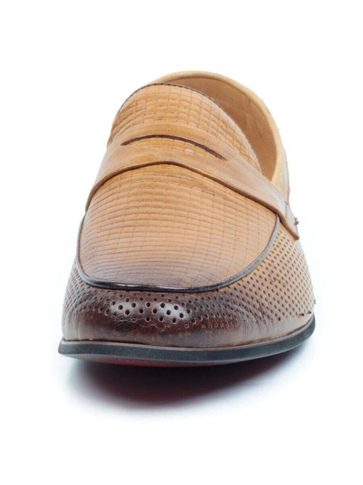 C155-3 BROWN Полуботинки мужские (натуральная кожа)