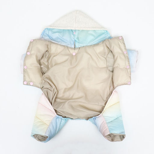 Комбинезон Для прогулки, размер 16 (ДС 36 см, ОГ 46 см, ОШ 35 см), пастельный - Simaland фото 9