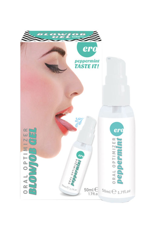 Съедобный гель Gel optimizer для орального секса, с охлаждающим эффектом, со вкусом мяты, 50 мл
