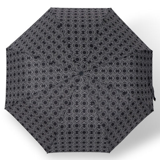 Зонт полуавтоматический Узоры, эпонж, 3 сложения, 8 спиц, R = 49 см, цвет МИКС - Simaland фото 8