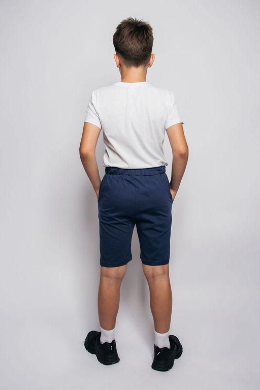 Шорты для мальчика ШМ134176 Т.синий* 273 Lets go - Let's go фото 2