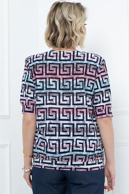 БЛУЗКА РОМАНЬЯ (РОУЗ БЛУ) - Bellovera фото 5