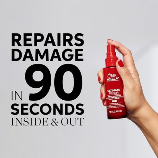 -20% Роскошное несмываемое средство для восстановления волос Ultimate Repair Miracle 30 мл, Wella - Wella professionals фото 4