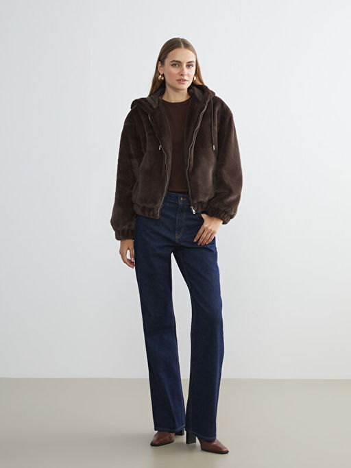 Kap??onlu Kad?n K?rk Ceket