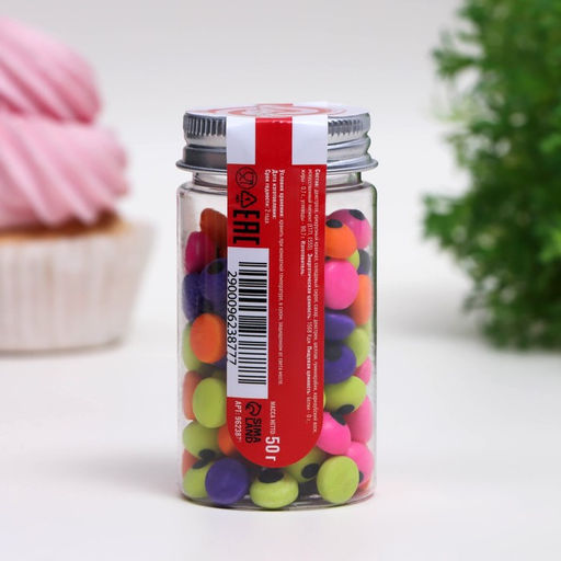Посыпка кондитерская «Глаза микс», 50 г