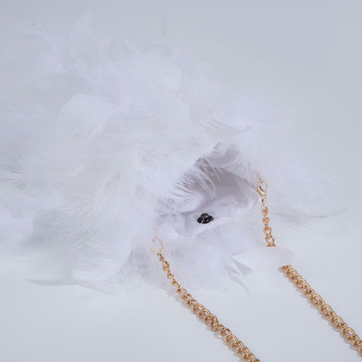 Сумка-клатч на фермуаре, цвет белый - Simaland фото 5