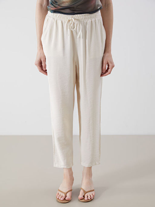 Beli Lastikli Havu? Kesim Kad?n Pantolon