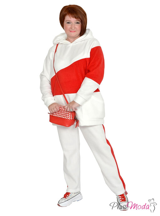 Толстовка Модель №952 размеры 44-84 - Plusmoda фото 4