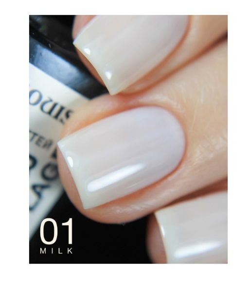 RELOUIS Лак для ногтей Super Gel Camouflage тон 01 milk  фото 3