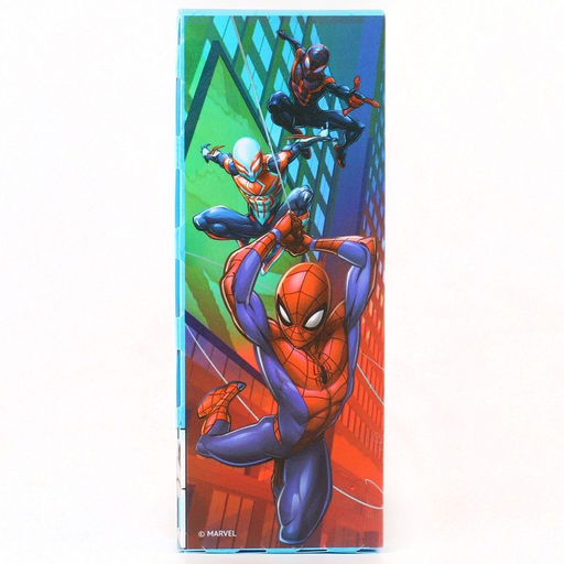 Цена за 5 шт. Пенал-футляр пластиковый, 75х195х25 мм, сборный, Человек-паук - Marvel фото 4