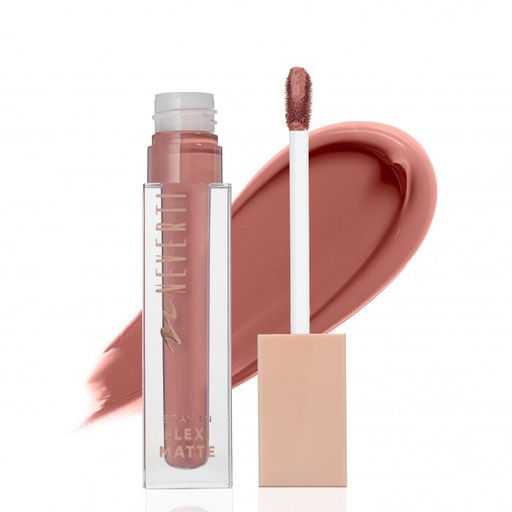 Neverti NP801 Жидкая матовая помада для губ тон 005 "Stay In Flexi Matte Liquid Lipstick"