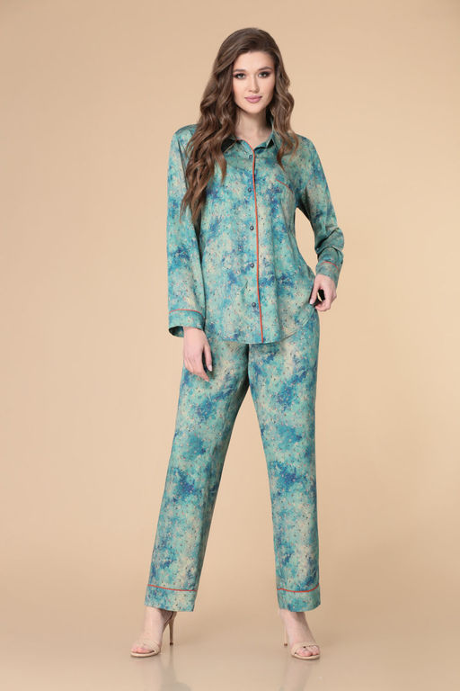 Костюм Svetlana Style 1881 бирюзовый