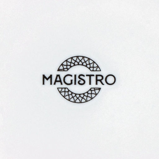 Чайная пара фарфоровая Magistro Сrotone, 2 предмета: чашка 220 мл, блюдце d=15 см, цвет белый  фото 6