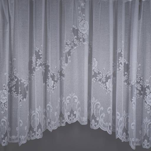 А579Р ЗАНАВЕСКА ДЛЯ КУХНИ белый 1.60*3.85м