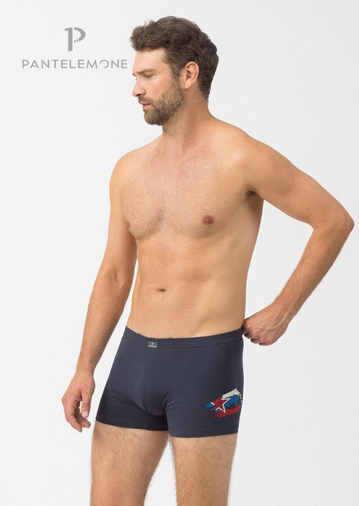 Мужские трусы-шорты PMH-1353 Темно-серый - Pantelemone фото 3