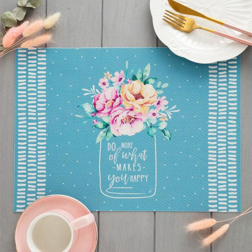 Цена за 2 шт. Салфетка на стол Happy, ПВХ, 40×29 см