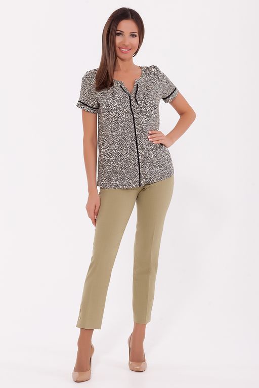 брюки лен с хлопком - Трика фото 2