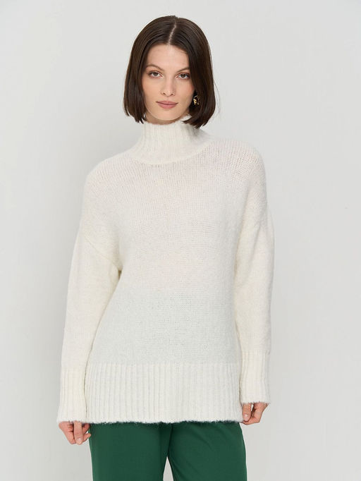 Свитер женский 5242-41500. 3801 белый