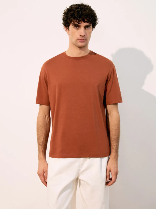 Базовая футболка регулярного фита MREGL0526-21 / Zarina