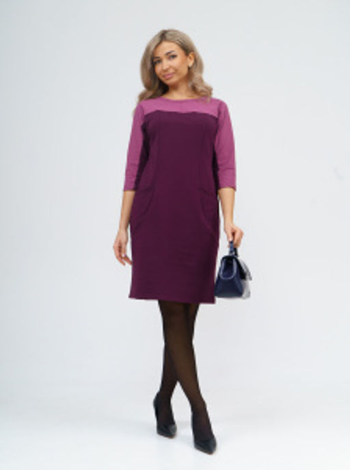 790 Платье "Винный"
