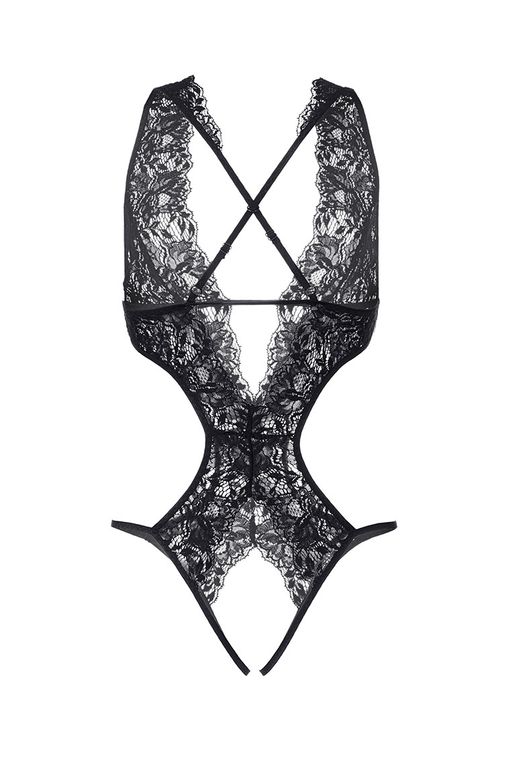 Эротическое боди Erolanta Anais, черный (50-52)  фото 10