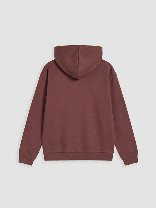 Kap??onlu Erkek ?ocuk Fermuarl? Sweatshirt