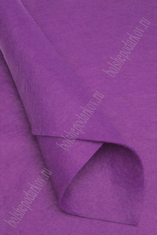 Фетр мягкий 1 мм (10 листов) SF-1945, сиреневый №113