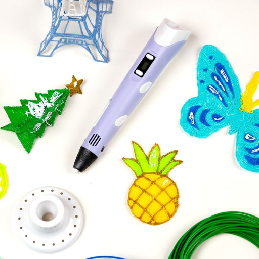 3D ручка Luazon, дисплей, работа с ABS и PLA, пластик в комплекте, фиолетовая - Luazon home фото 3