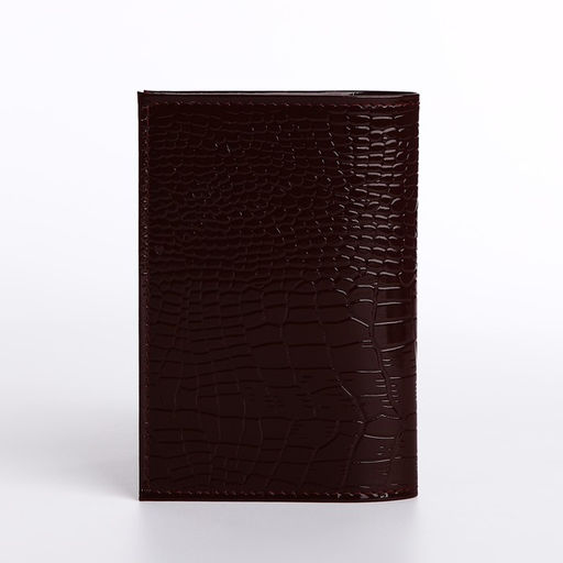 Обложка для паспорта, бордовая