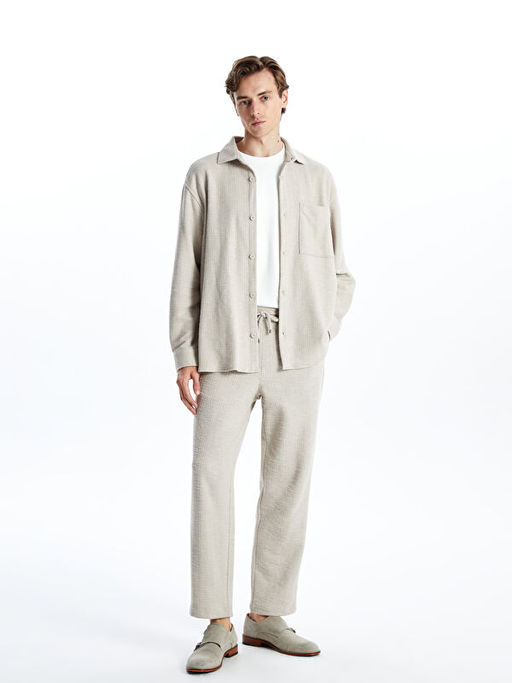 Regular Fit Uzun Kollu Erkek G?mlek Ceket