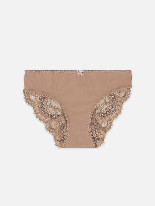 Цена за 2 штуки! Трусы классические женские бежевые - Mark formelle фото 8