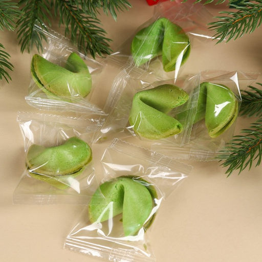 Подарочный набор Золотого 2024 года: чёрный чай со вкусом апельсина 50 г., печенье с предсказанием 6 шт. - Фабрика счастья фото 5