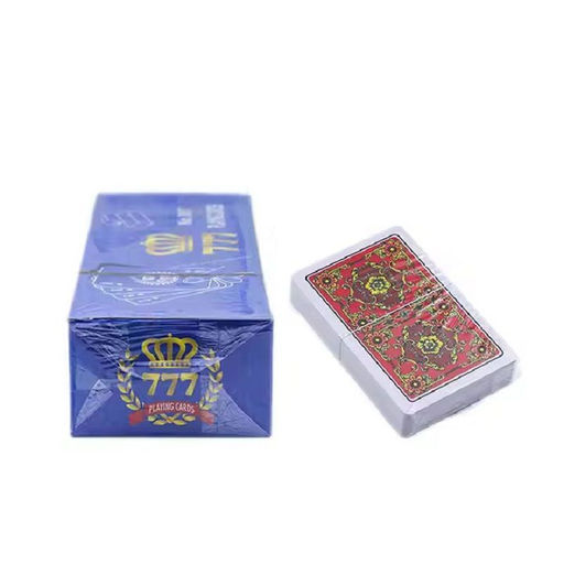 Карты игральные пластиковые красные Trade Mark