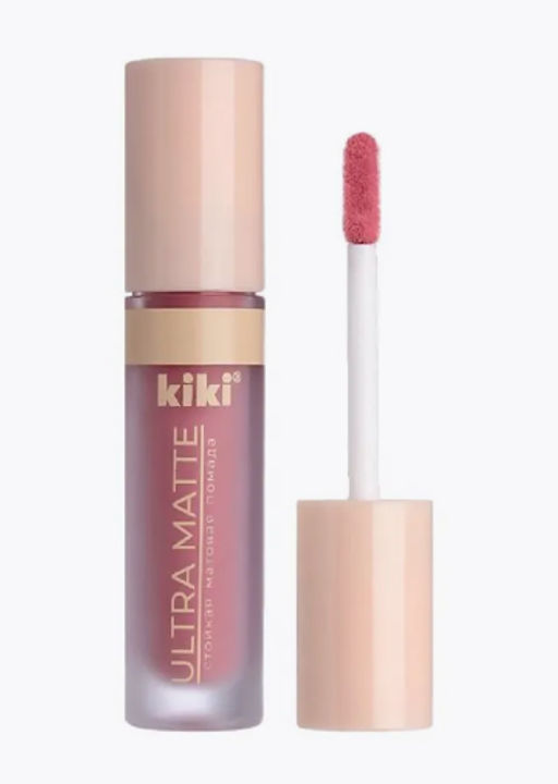 KIKI Помада жидкая матовая д/губ ULTRA MATTE 302 карамельно-розовый