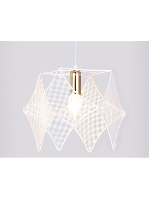 Светильник подвесной TR8420, 1хE14, 40Вт, d28.5 h100 см, белый