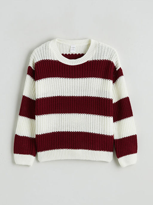 Bisiklet Yaka Erkek ?ocuk Triko Kazak